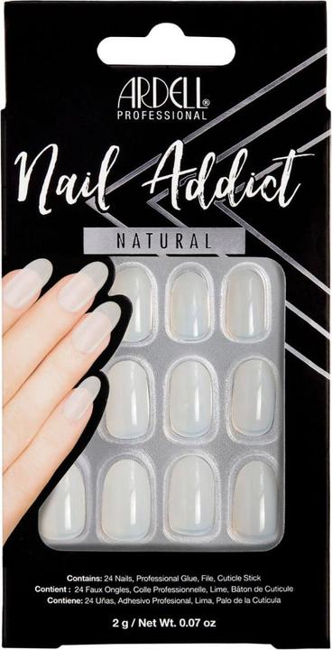 Produktbild Ardell Nail Addict - Nail Addict Natural Oval (Nagelutensil, Weiss)