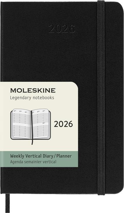 Produktbild Moleskine Taschenagenda Hard Cover Weekly (90 x 140 mm, Englisch)
