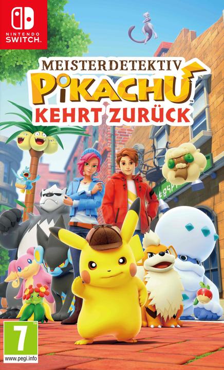 Produktbild Nintendo Meisterdetektiv Pikachu kehrt zurück (Switch, Switch Lite, Switch OLED, DE, FR, IT)