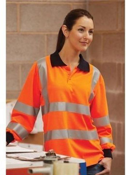 Actual product image Yoko HiVis Polo Shirt long sleeve (4XL)