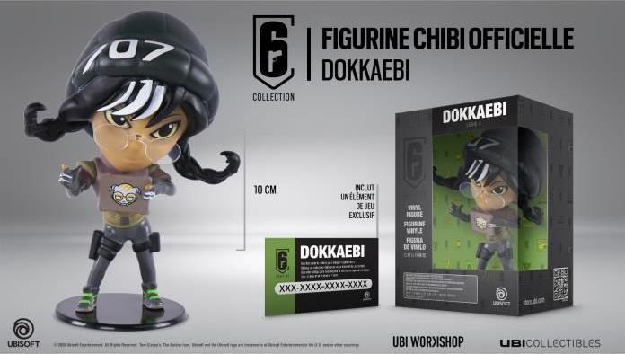 Image du produit Ubisoft Six Chibi de collection : Dokkaebi (10cm)