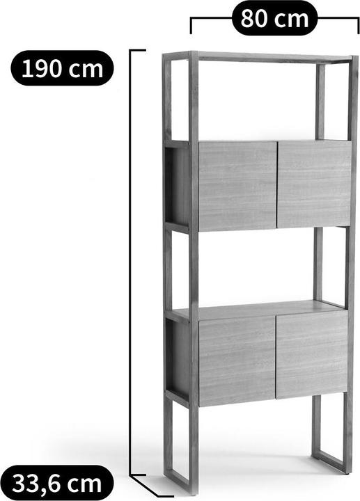 Image du produit La Redoute Interieurs Compo (80.51 x 32 x 190 cm)