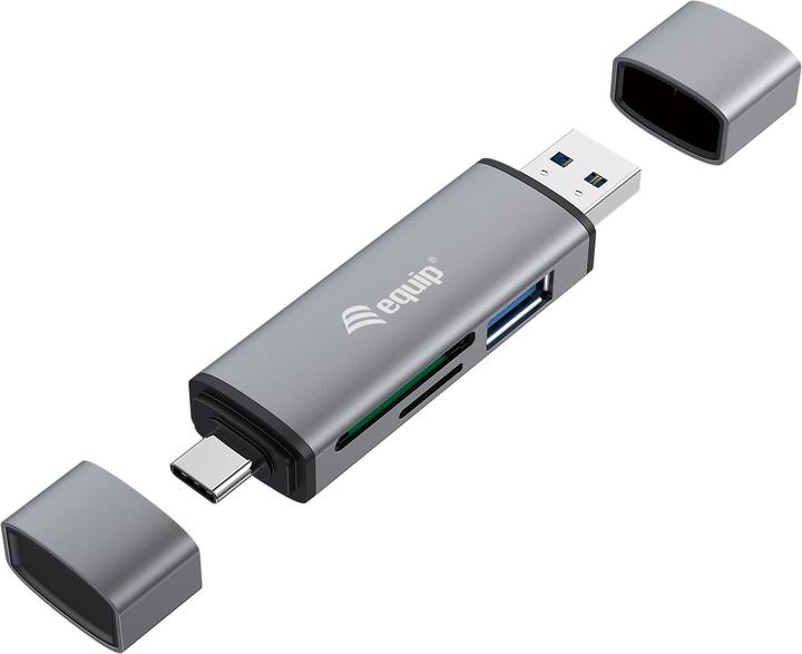 Actual product image equip USB 3.0 HUB Card Reader (USB-C, USB 3.0)