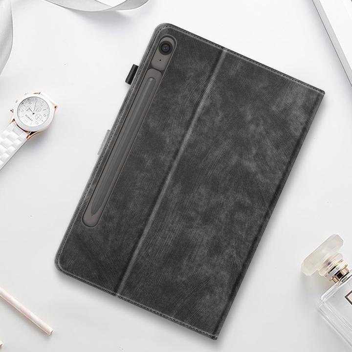 Actual product image Avizar Business case, compartments and stand function Series (Galaxy Tab S9 FE)