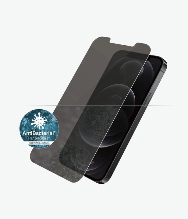 Produktbild PanzerGlass Screen Protector Privacy (1 Stück, Apple iPhone 12, Apple iPhone 12 Pro)
