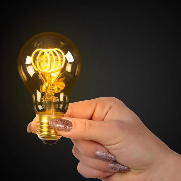 Actual product image Lucide Amber (E27, 4900 W, 380 lm, 1 x, G)