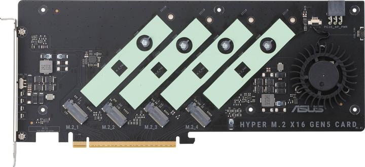 Actual product image ASUS HYPER M.2 X16 GEN 5 CARD