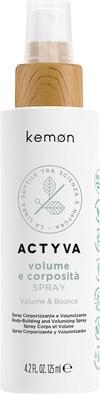 Produktbild Kemon Actyva Volumen und Körper Bodyfying Spray mit Leinsamen Anti-Statik-Effekt Silikonfrei 125ml (125 ml)