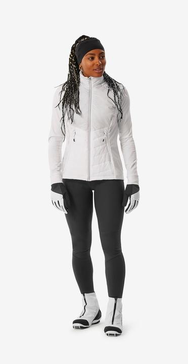 Produktbild Wedze Langlaufhose Tights Damen winddicht - 500 schwarz (W35)
