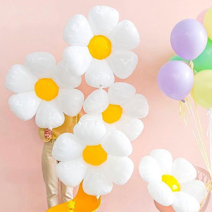 Immagine prodotto JTI Palloncini in foil a forma di fiore - 2 pezzi (2 x)