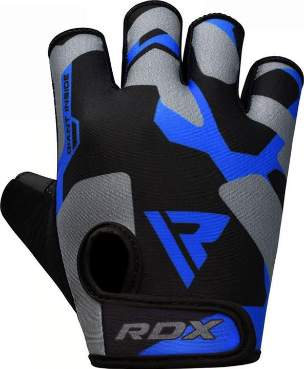 Actual product image Rdx Gym Gloves Sumblimation F6 Blue-S (S)
