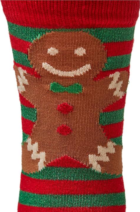 Produktbild Urban Classics Christmas Gingerbread Lurex Socks 3-Pack (3er Pack, 39 - 42)