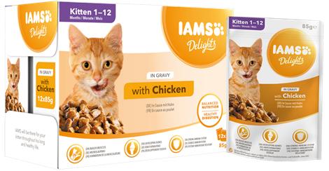 Produktbild Iams Delights (Junior, 12 Stk., 1020 g)