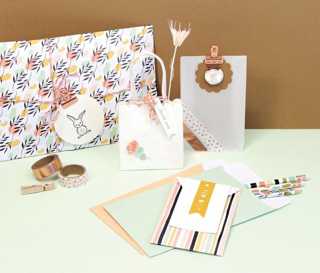 Produktbild Artoz Papiertüten multicolor assortiert (Geschenkpapier, 6 x)