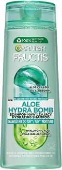 Produktbild Garnier Fructis Aloe Hydra Bomb Strengthening Shampoo For Dehydrated Hair 400Ml (400 ml, Flüssiges Shampoo)