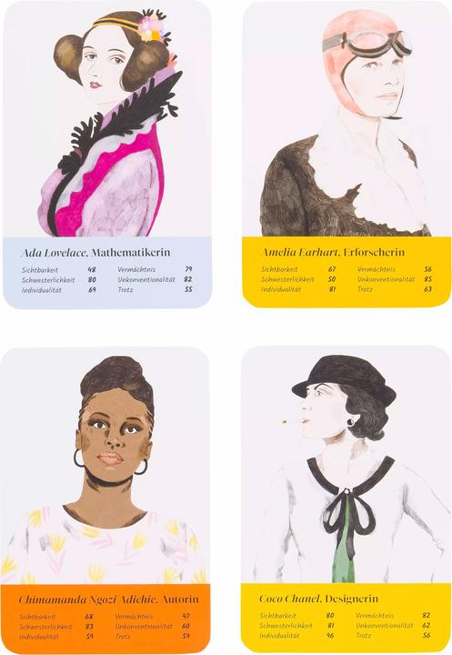 Image du produit Jeu de cartes Fantastische Frauen (Allemand)
