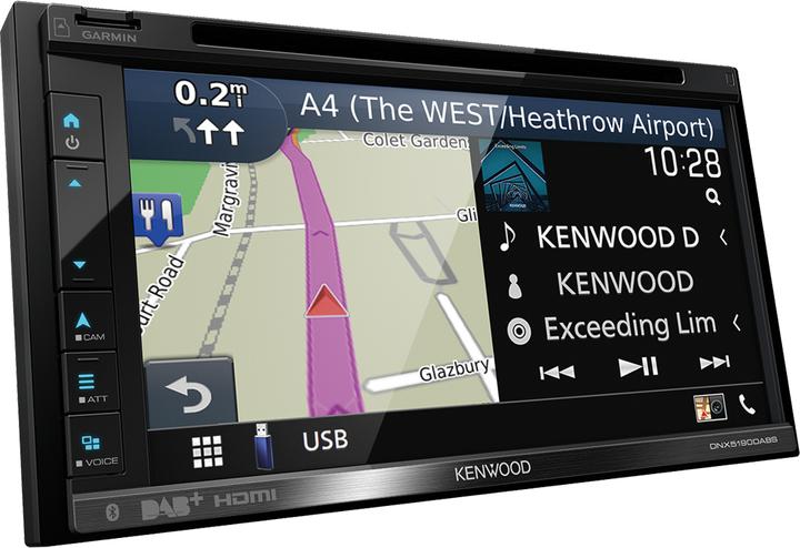 Actual product image Kenwood DNX-5190DABS (Android car, Apple Carplay)