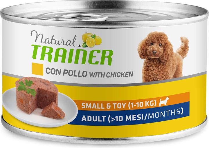 Actual product image Natural Trainer NATURAL WET Adult Mini Chicken Rice & Aloe Vera (Adult, 24 pcs., 3600 g)