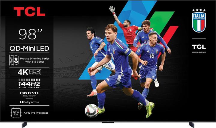 Actual product image TCL 98C6K (98", QLED, Mini-LED, 4K, 2025)