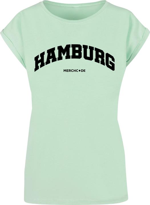 Produktbild Merchcode Ladies Hamburg Wording - T-Shirt - 116845 (L)