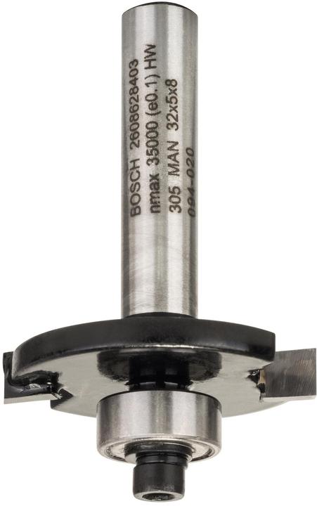 Immagine prodotto Bosch Professional Zubehör Fresa per scanalature, 8 mm, D1 32