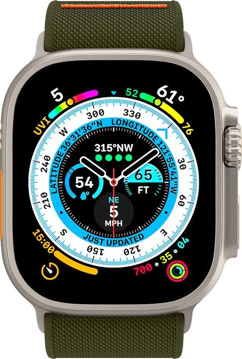 Immagine prodotto Spigen Fascia Fit Lite per Apple Watch Serie 42, 44, 45, 49 mm - kaki (42 mm, 44 mm, 45 mm, 49 mm, Nylon, Tessuto, Acciaio inossidabile)