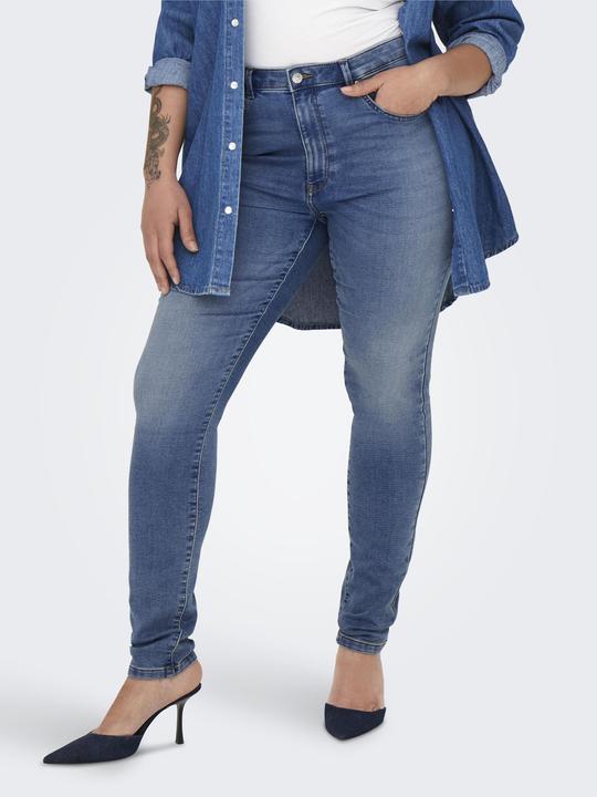 Produktbild Only CARFOREVER Hohe Taille Skinny Fit Jeans Skinny Jeans (46)
