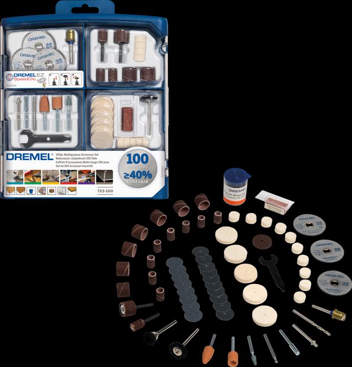 Dremel Mehrzweck-Zubehörset 100 tlg.