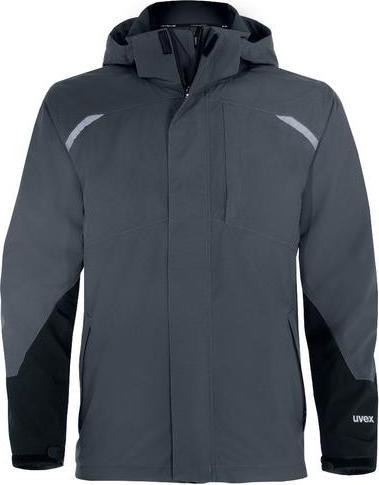 Actual product image Uvex Safety Weather jacket uvex suXXeed craft grey, anthracite M (M)