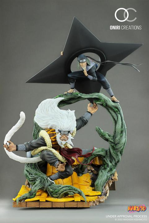 Actual product image Oniri Création Naruto - Sandaime Hokage - The Last Fight