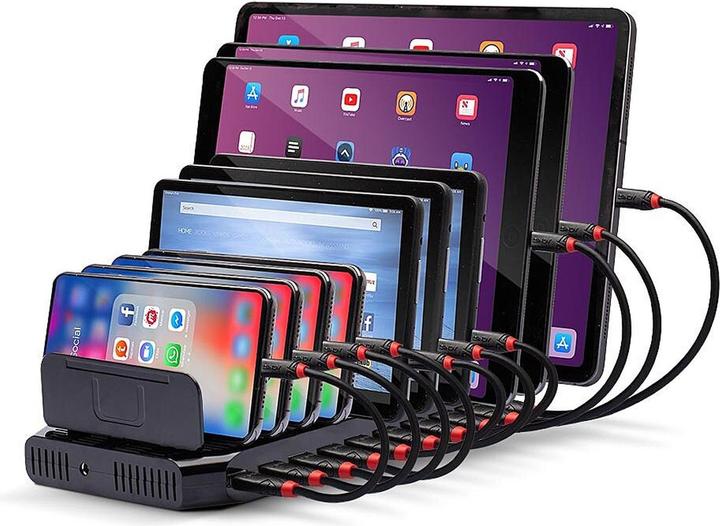 Produktbild Lindy 10 Port USB-Ladestation (5 W)