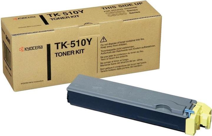 Actual product image Kyocera TK-510Y - yelow (Y)