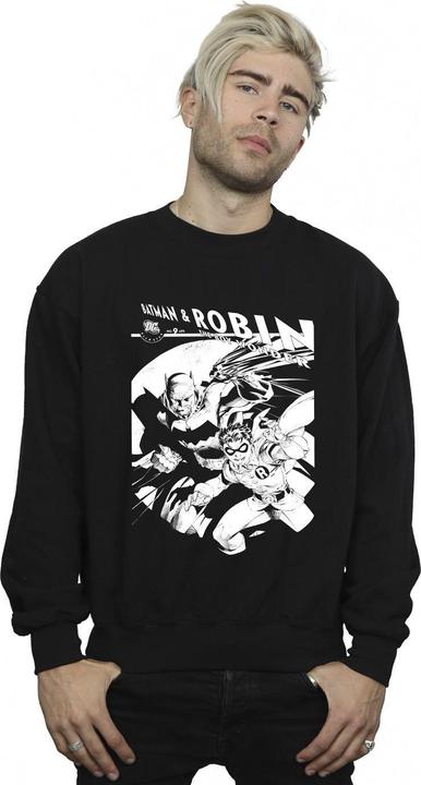 Actual product image Mens Batman And Boy Wonder Cotton Sweatshirt (4XL)