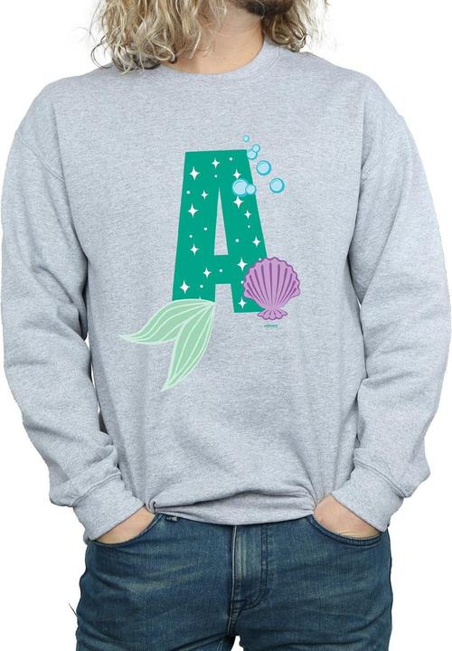 Image du produit Disney - Sweat ALPHABET A IS FOR ARIEL - Homme (XXL)