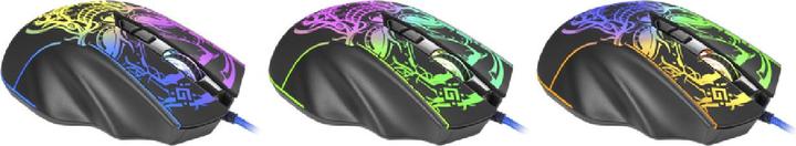 Image du produit Defender Gaming, souris optique filaire GM-928 BULLETSTORM 7200dpi 7P rétro-éclairée (Filaire)