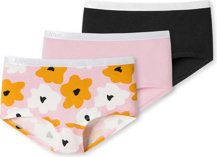 Schiesser 3erPack Teen Girls Shorts (176, 3er Pack)