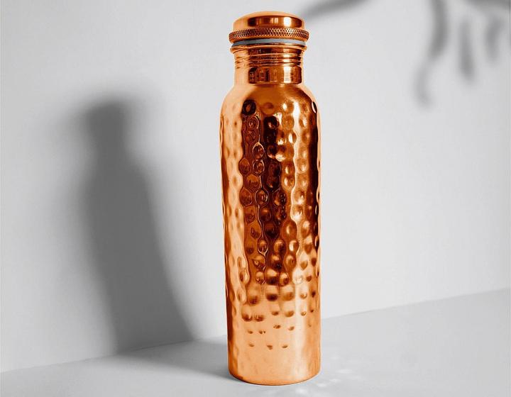 Produktbild Forrest & Love Trinkflasche Kupfer eingehämmert (0.90 l)