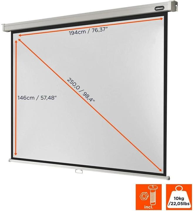 Produktbild Celexon Rollo Professional, Leinwand, 4:3 (97.48", 4:3)