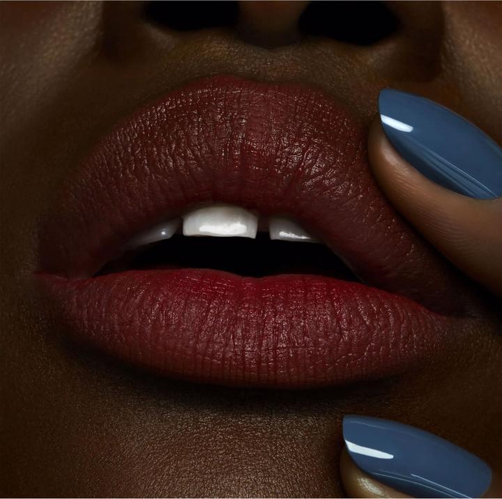 Actual product image MAC Cosmetics Powder Kiss Liquid Lipcolour (977 Fashion Emergency)