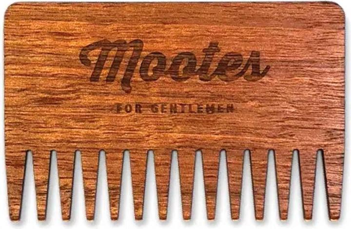 Actual product image Mootes Beard comb