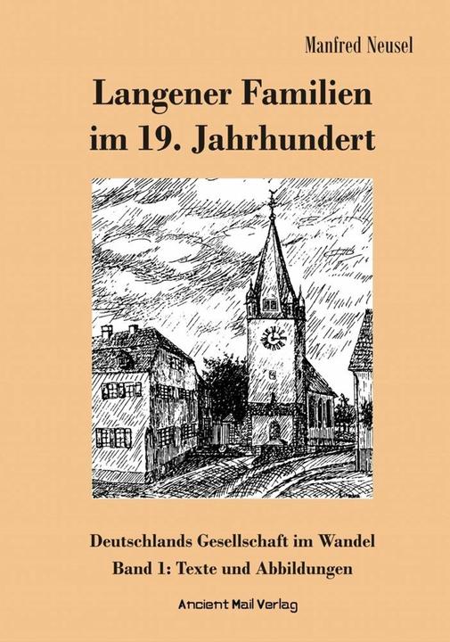 Image du produit Langener Familien im 19. Jahrhundert (Allemand, Manfred Neusel, 2023)