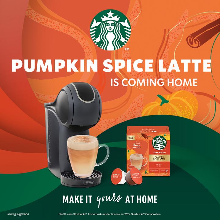 Produktbild Starbucks Pumpkin Spice Latte by Nescafé Dolce Gusto (6 x Port.)