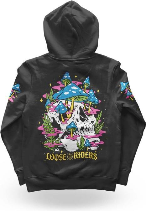 Produktbild Loose Riders Shroom Skull Hoodie (XXL)