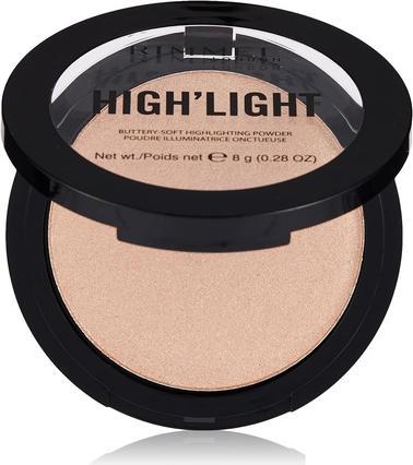 Produktbild Rimmel London RIMMEL High'light highlighter 002 Kerzenschein 8g (002 Candlelit, Highlighter, 8 g)