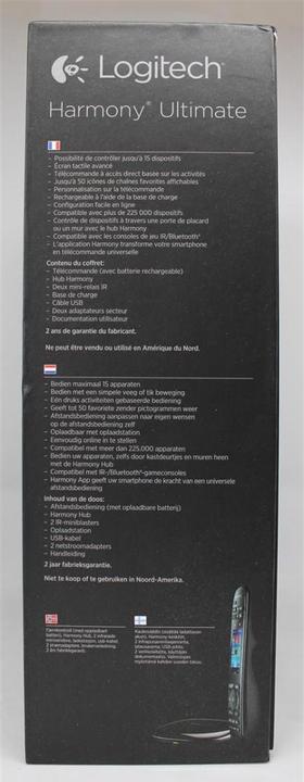 Produktbild Logitech Harmony Ultimate (Universal Fernbedienung, Infrarot)