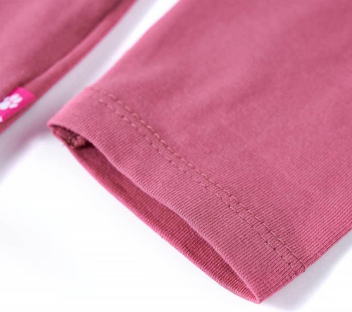 Actual product image VidaXL Children's long-sleeved shirt raspberry pink 116,Material: 95 (116)