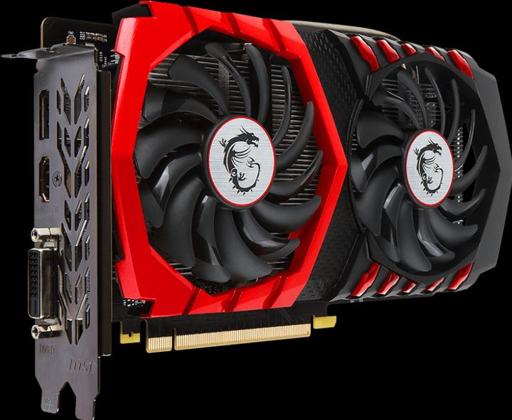 MSI GeForce GTX 1050 Ti GAMING X (4 Go)