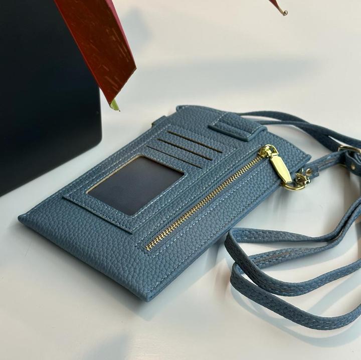 Immagine prodotto PhoneLook Elegante custodia a spalla universale per smartphone fino a 6,7 pollici con portafoglio (Apple iPhone 15)