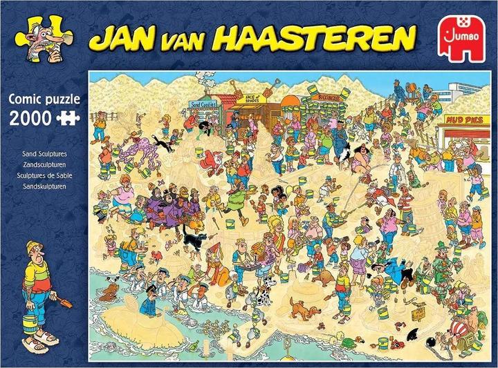 Actual product image Jumbo Jan van Haasteren Puzzle - Sand Sculptures, 2000 pieces (2000 pieces)