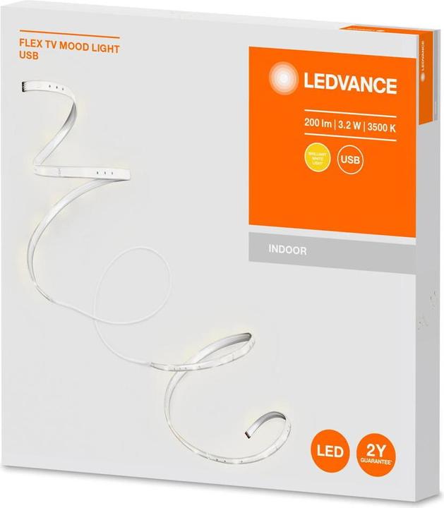 Actual product image Ledvance Flex TV Mood Light (Neutral White, 150 cm, Indoor)